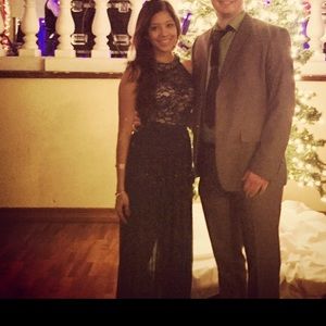 Long Green Forma Dress